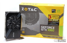 [리뷰] ZOTAC 지포스 GTX 1060 D5 6GB 시리즈, 절대적 가성비를 논하다 > 배틀리뷰 - 하드웨어 배틀(Hardware Battle)