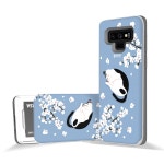 디자인스킨(DESIGNSKIN) 갤럭시노트9 슬라이더 냥냥이 벚꽃 카드케이스 블루 - 27,000원 | 무신사 스토어