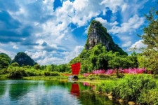 롯데관광::명품여행 [품격][NO팁/NO옵션/NO쇼핑] 계림+양삭 4박 5일 ▶샹그릴라X힐튼 가든 인[여의봉(드론영상)+이강유람(4시간)]