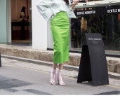 [SK1900 비쥬아 슬림 롱이쉬 스커트] DINT [SK1900 비쥬아 슬림 롱이쉬 스커트]