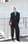 [J1088 라티에 벨트 트리밍 패드 자켓] 셀럽들이 사랑하는 브랜드, DINT