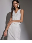 DINT - J2313 크롭 베스트