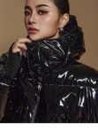 셀럽들의 선택, DINT - J2508 글로시 패딩 점퍼