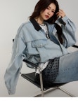 셀럽들의 선택, DINT - J2694 데님 블루종 자켓 셀럽들의 선택, DINT