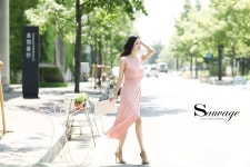 [D2054 밀라 슬릿 롱 원피스*one size*(당일출고)]