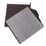  모던 그레이 면마 수납함(27L)