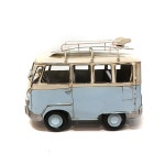  클레식 철제 여행버스 장식품(스카이)