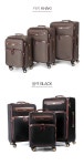 WIZWID:위즈위드 - [DUNLOP:던롭][던롭] 여행가방 New F107 24 수화물용 블랙 WIZWID
