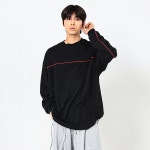 빅사이즈클럽 - BJ 수피마삥줄박스긴팔티