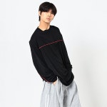 빅사이즈클럽 - BJ 수피마삥줄박스긴팔티
