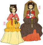 데비앙 아트에서 한복 잘그리는 일러스트레이터 찾았다 :: 웃긴대학 만화 데비앙 아트에서 한복 잘그리는 일러스트레이터 찾았다