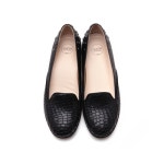 크로커 스터드 블랙 로퍼