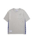 [스페이스 에이지] SPACE AGE - SIDE TAPE T-SHIRTS(GRAY) 반팔티 티셔츠