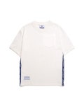 [스페이스 에이지] SPACE AGE - SIDE TAPE T-SHIRTS(WHT) 반팔티 티셔츠