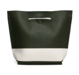 [배색라인 토트&크로스백(파우치포함)]