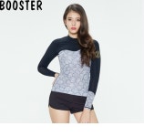 [[BOOSTER] 스미냑 블랙서프 래쉬가드]