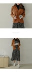 [여성복*송이송이 잔꽃나염랩원피스]