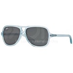 [해외] Ray-Ban Junior Kunststoff Aviator Sonnenbrille Im Matt Azurblauen Rj9059s 700487 50