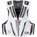 [해외] 낚시 다이와 스페셜 베리어 텍 쇼트 메쉬 베스트 DV-1104 라이트 그레이 (2XL・킹)