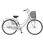 [해외] marukin(말 금) 자전거 26타입 RAINY 홈 BAA 내장3단 LED오토 라이트 실버 MK-14-049 MK-14-049