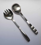 18-8 입―나 서 빈구스푼&포크 롱 타입 2개조 :: 유니박스