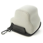 No1accessory QSL-NEX5-11 그레이 디지탈 카메라 케이스 SONY NEX5 NEX5N NEX5R with 18-55 LENS 전용 + 와 함께 미니 삼각 병행수입품... 
