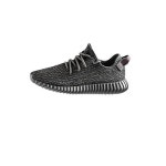 [해외] Adidas Mens Yeezy Boost 350 Black Fabric