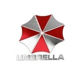 2 매세트 바이오해저드 Biohazard 엄브렐러사 PVC 헝겊 완장산 씰 세트  L930