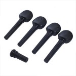 1세트 1/4바이올린 에보 knee 테일 피스+페그(말뚝)+턱치 와+엔드 핀 바이올린 악세사리 :: 유니박스