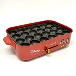 [해외] Disney (디즈니) BRUNO (브루노) 콤팩트 핫 플레이트 레드