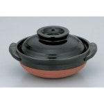 10 개세트 모임과 카슈가르(유자) 천목(막자사발 비슷한 찻잔)5 호냄비 17.5 x R15.3 x 9cm 만고소 직화강화 일식 그릇 주기(술잔) 요정 여관... 