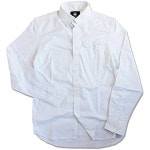 맨즈 스트레이트 피트 코튼 옥스포드 버튼 다운 긴 소매 셔츠 OXFORD BTD SHIRT L/S COMPACT STRETCH OXFORD d00516-w002-110