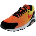 [해외] Nike Mens Air Max 180 EM TM Orange/TM Orng/Tr Yllw/Blk Running Shoes 11 Men US