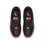 [해외] Nike Air Force 1 Premium (GS) Black/HotLava 748981-001