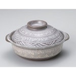 10 개세트 모임과 다이코쿠 미시마6 호냄비 21.7 x R19.5 x 11.2cm 만고소 직화강화 일식 그릇 주기(술잔) 요정 여관 업무용 :: 유니박스