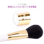 두 케어(DUcare) 화장필 메이크 브러시 8개 세트 백첨봉우리&고급《다쿠론》사용 골드의 레자 풍화장 파우치 첨부착