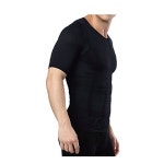 메디컬 서포트 남성용 기능성 내의 착압T셔츠 자세 교정 새우등 해소 신진대사를 올려 지방 연소 스포츠 이너 :: 유니박스