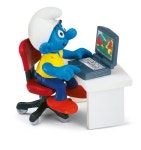 SMURF 스머프 40263 노트 PC 슐라이히사제 Schleich사제 슈퍼스머프 Super Smurf