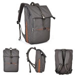 [해외] YAAGLE 맨즈 레이디스 폴리에스테르 PC화이트 배낭 방수 캐주얼 심포지움루 통근 통학 여행 트러블 아웃도어 비지니스 A4사이즈 15.... 