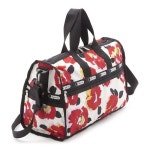 LeSportsac 7184-D361 Medium Weekender(미디엄 위크엔다)Garden PoppyBoston 화이트/레스포삭  [병행수입품]