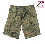 ROTHCO(?)카고 쇼츠 VINTAGE CARGO SHORTS 2591 우드 랜드・디지탈 카모 엘사이즈 병행수입품