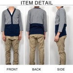 StyleBlock스타일 블럭 7 분수바이 컬러 가디건 :: 유니박스