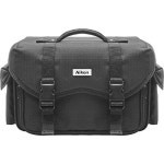 [해외] Nikon 5874 Digital SLR Camera Case - Gadget Bag with EN-EL14 Battery + Charger + Accessory Kit for D3100, D3200, D5100... 