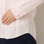 라코스떼(LACOSTE) sil 캣그린의 자식 니트 셔츠 (긴 소매・무지)