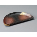 10 개세트 구이(도자기) 명소 체금운8.0반월명 245 x 145 x 20mm 강화 일식 그릇 요정 여관 음식점 업무용 :: 유니박스