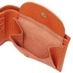 [해외] (일 비손데(IL BISONTE)) IL BISONTE 일 비손데(IL BISONTE) 지갑 IL BISONTE C0817 P 166 2단 접이 지갑 ORANGE [병행수입품]