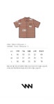 [[더블유브이프로젝트] 앤 라이프 체크 반팔셔츠 버건디 MJSS7486] 대한민국 대표 SPA 페플