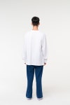 [ODD COME SHORT오드컴쇼트]Wave logo T-shirts_White [W CONCEPT]