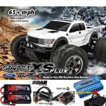 [최신형 미니 세비지] HPI SAVAGE XS FLUX with Ford SVT Raptor RTR 6000 2S 2개 +Imax B6 급속충전기 풀세트 (2개로 1시간주행,시속... 