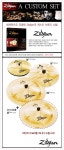 [질젼심벌세트] Zildjian Drum Cymbal A-Custom Set /심벌즈 셋/질드젼/질드지안 + 특별사은품 - NS홈쇼핑